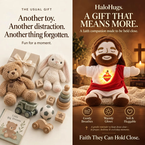 Jesus By My Side™ | Breathing & Glowing Plush