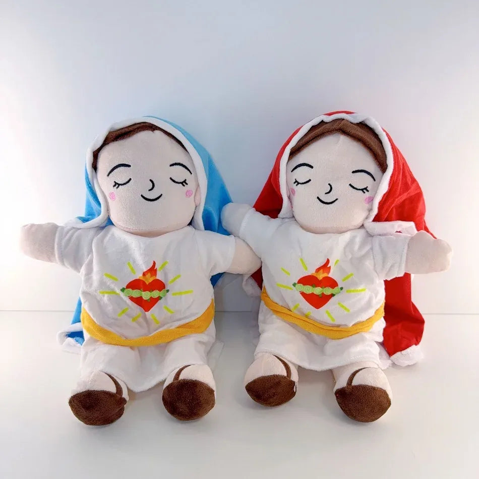 Interactive Breathing Jesus Plush Toy