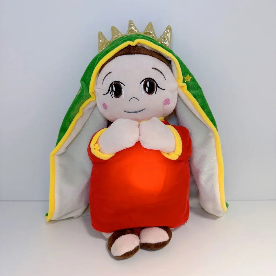 Interactive Breathing Jesus Plush Toy