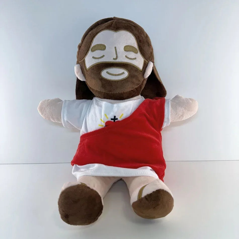 Interactive Breathing Jesus Plush Toy